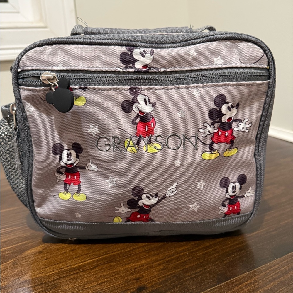 Gray Mickey Mouse Men's Bag